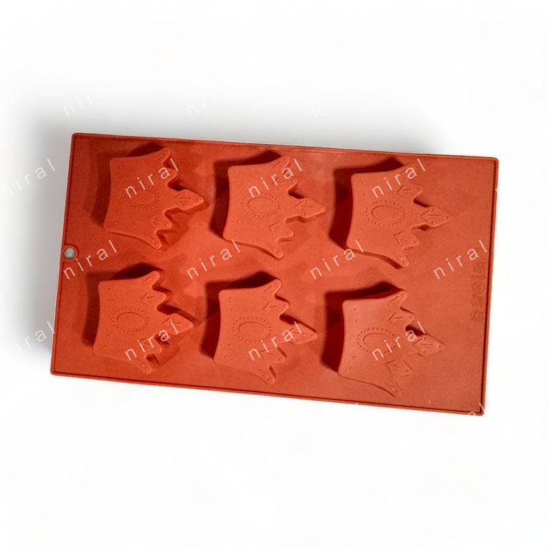 Regal Crown Delights: Silicone Baking Mould SP32414, Niral Industries