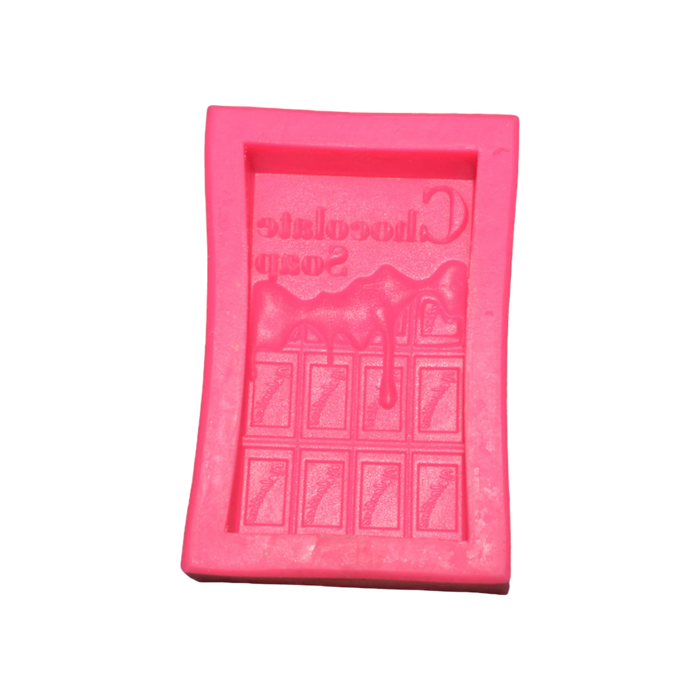 Chocolate Shaped Bar Silicone Soap Mould - SP32422 - Bx No. 6