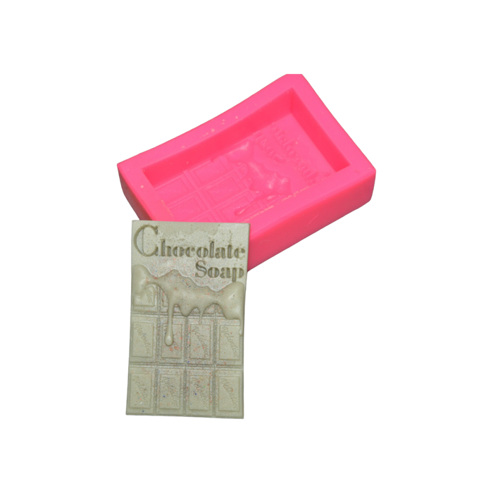 Chocolate Shaped Bar Silicone Soap Mould - SP32422 - Bx No. 6