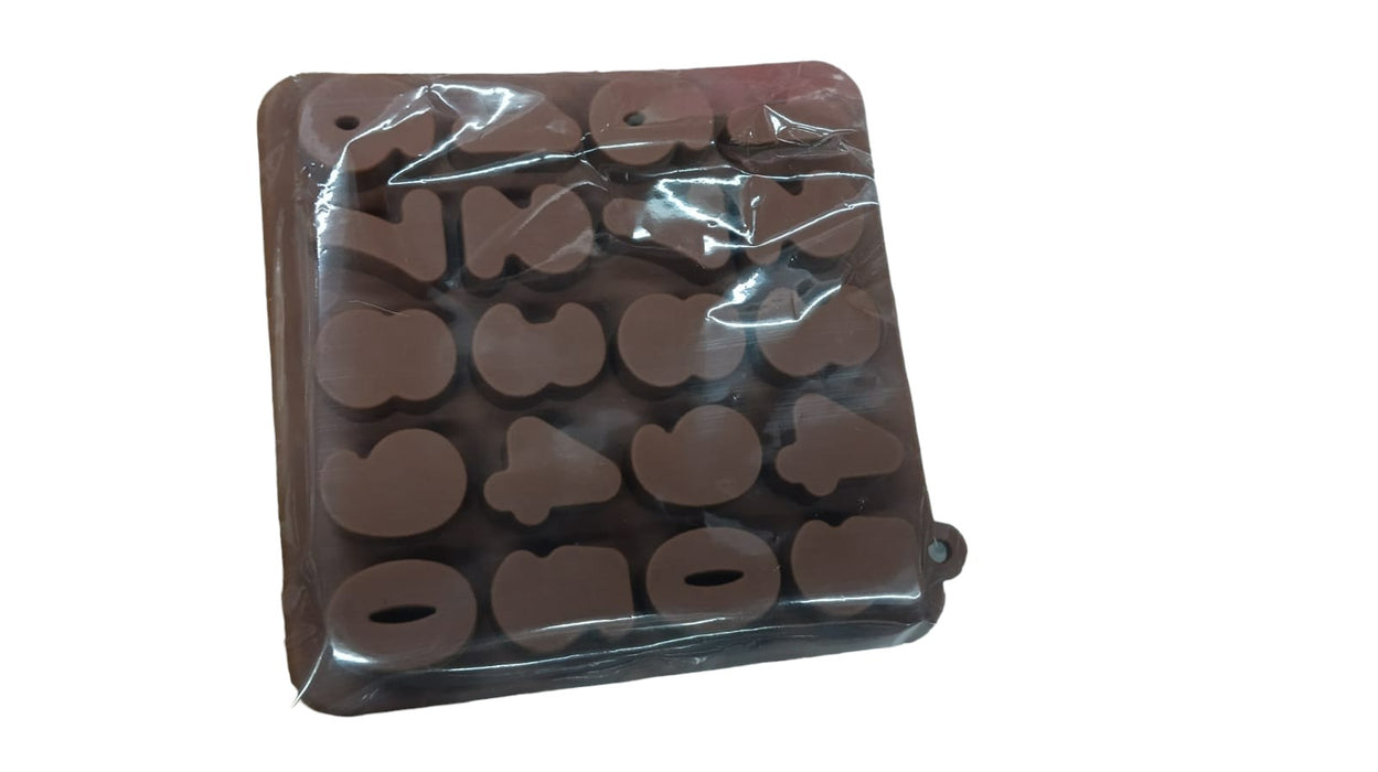 Silicone 3D Number Chocolate Mould - SP32502 - BX No. 1