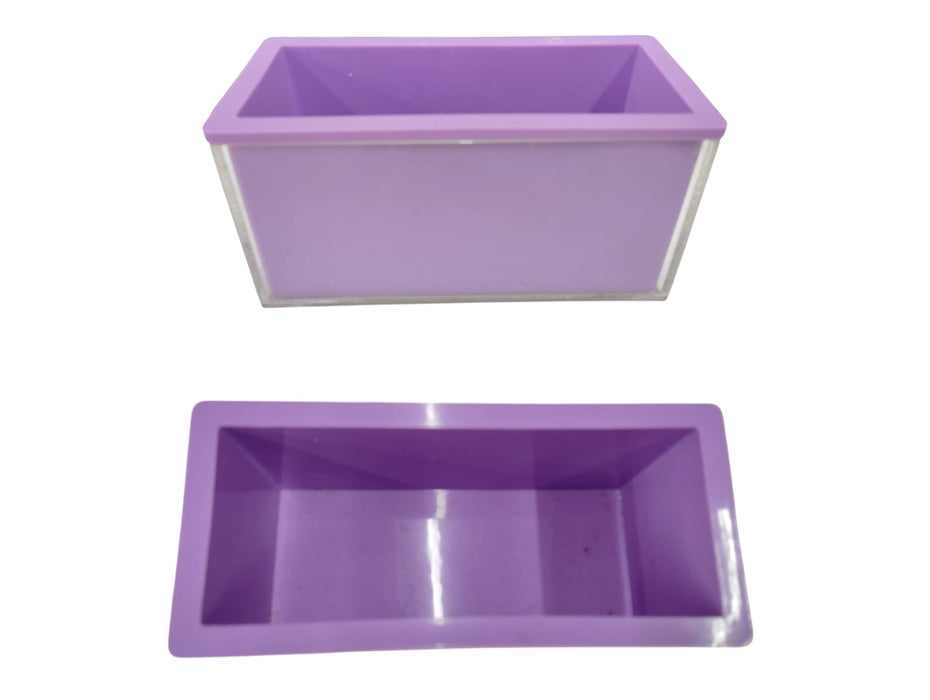 Loaf Silicone Mould with Acrylic Containers - SP32521 - Bx No. 4