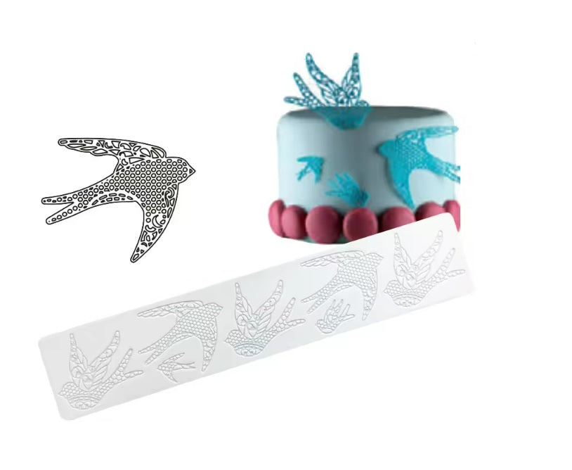 Bird Shaped Cake Fondant Silicon Mould SP32563 - Bx No. 1