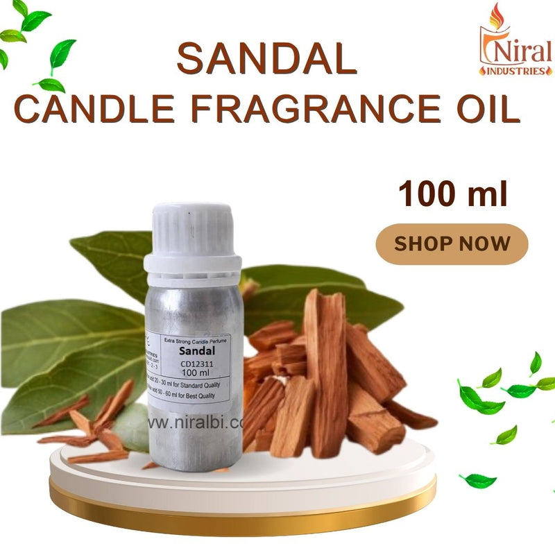 Niral’s Sandal Candle Fragrance Oil