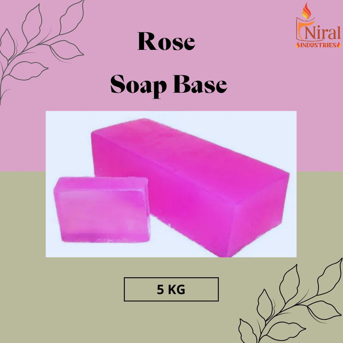 Niral's New Rose Soap Base