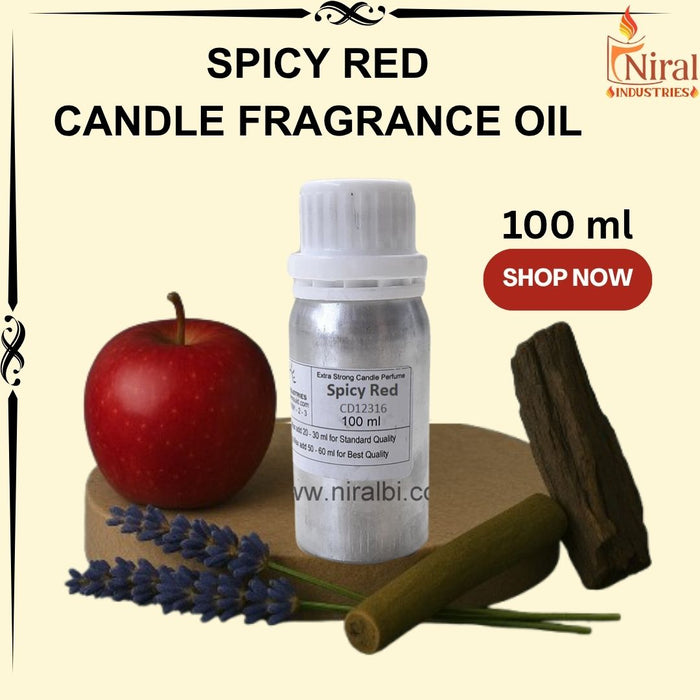 Niral’s Spicy Red Candle Fragrance Oil