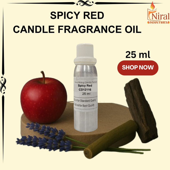Niral’s Spicy Red Candle Fragrance Oil