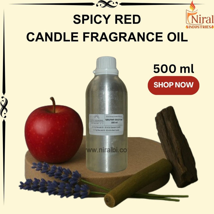 Niral’s Spicy Red Candle Fragrance Oil
