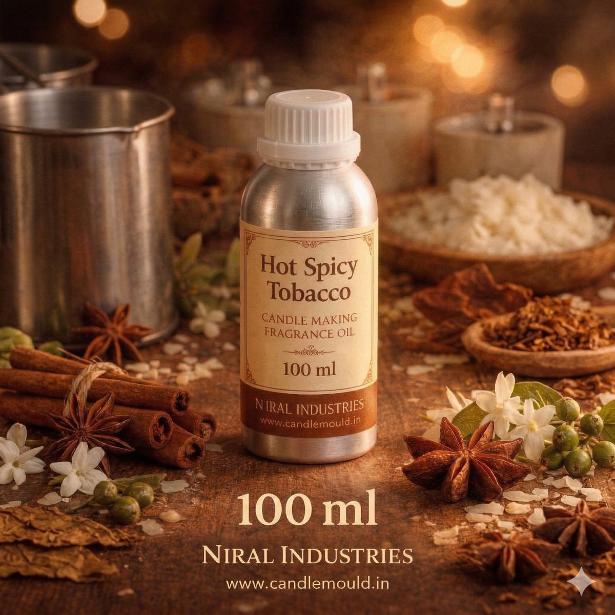 Candle fragrance 100 ml Below 700/- Offer Collection Niral Industries