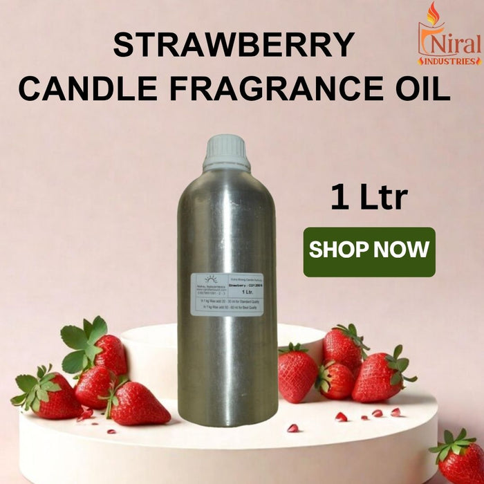 Niral's Strawberry Candle Fragrance Oil