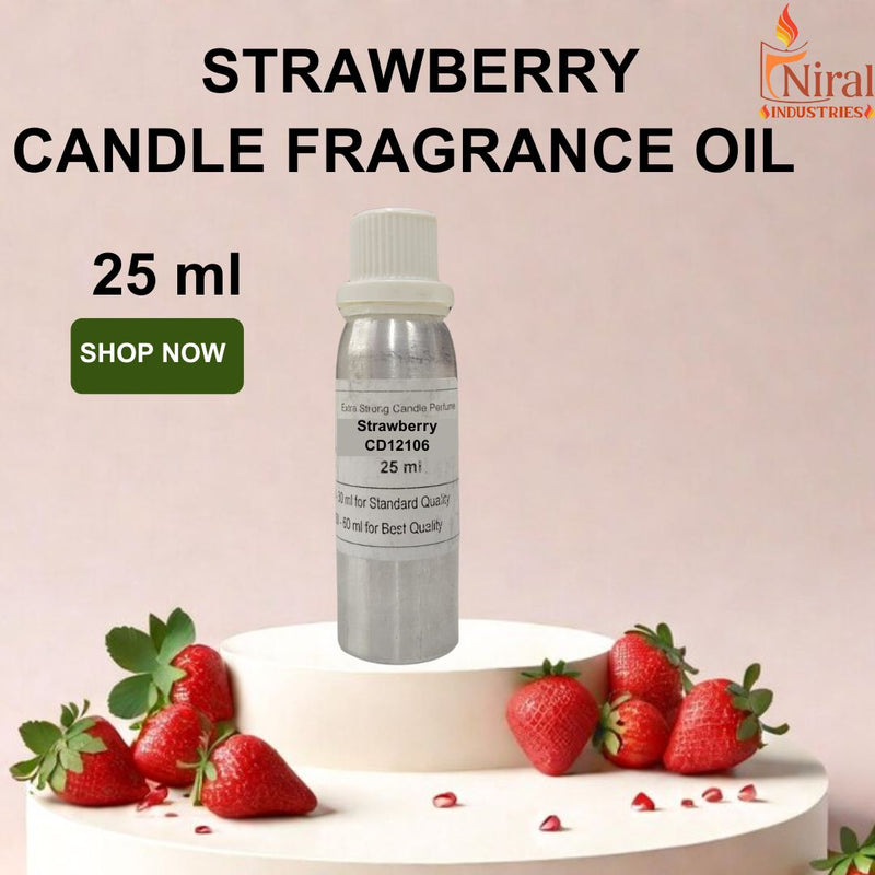 Niral's Strawberry Candle Fragrance Oil