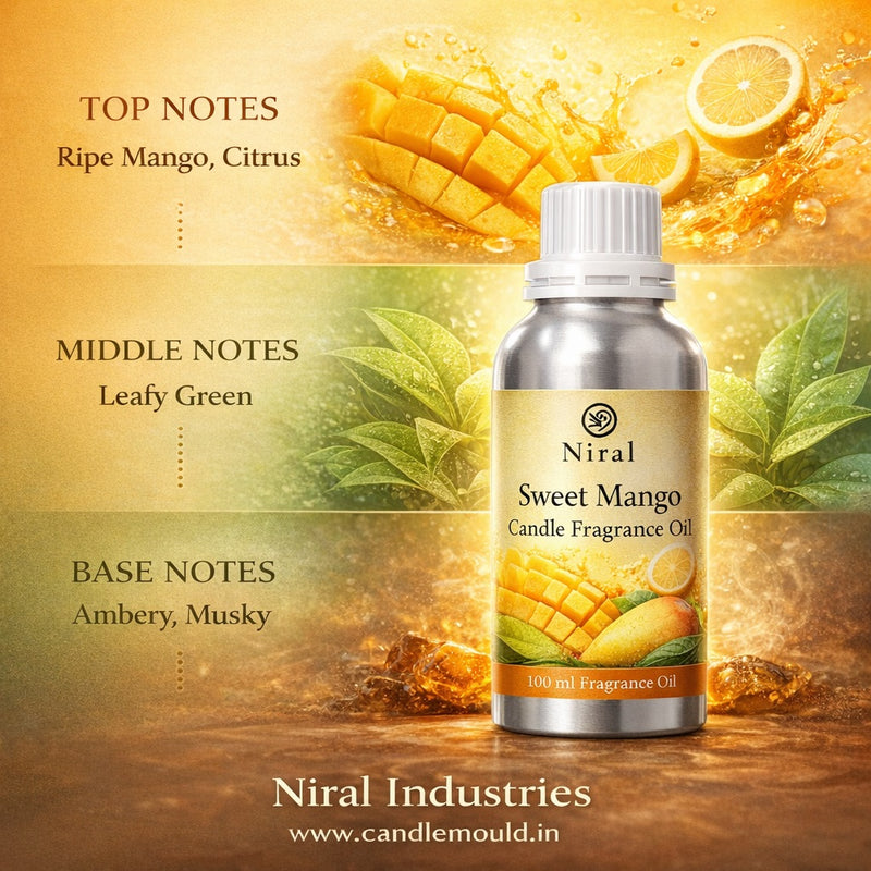 Niral’s Sweet Mango Candle Fragrance Oil