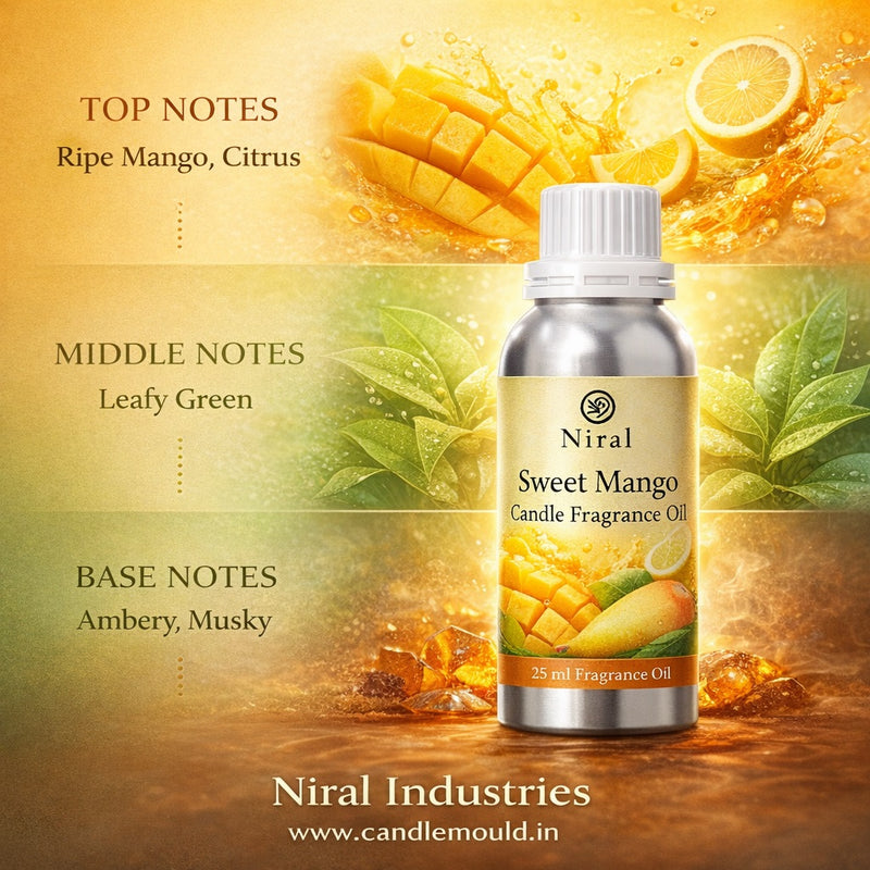 Niral’s Sweet Mango Candle Fragrance Oil