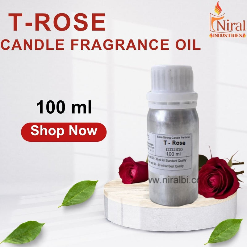 Niral’s  T-Rose Candle Fragrance Oil