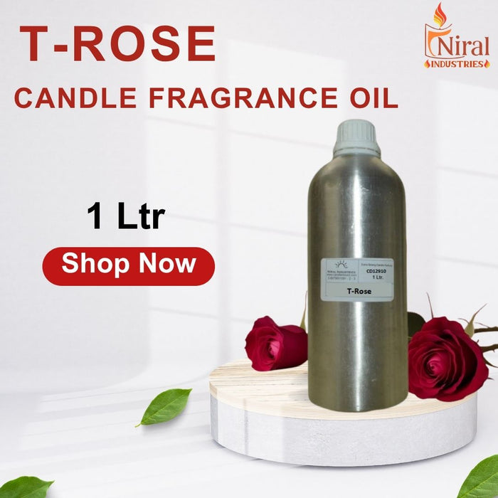 Niral’s  T-Rose Candle Fragrance Oil