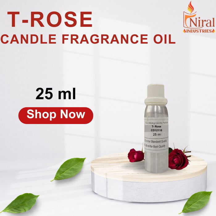 Niral’s  T-Rose Candle Fragrance Oil