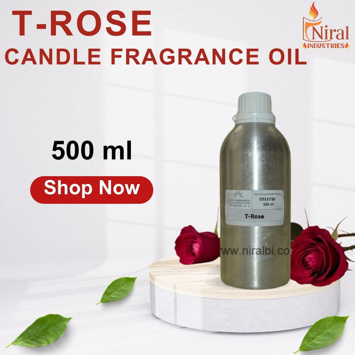 Niral’s  T-Rose Candle Fragrance Oil