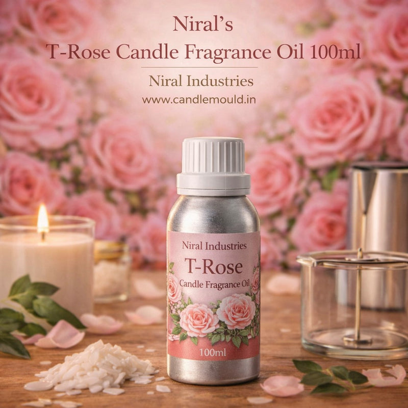 Niral’s  T-Rose Candle Fragrance Oil