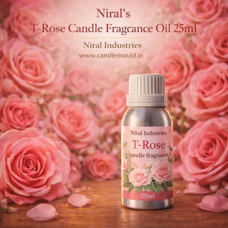 Niral’s  T-Rose Candle Fragrance Oil