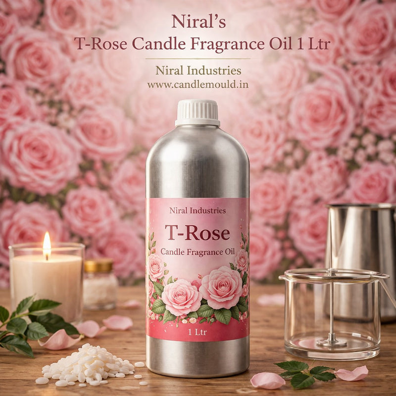 Niral’s  T-Rose Candle Fragrance Oil