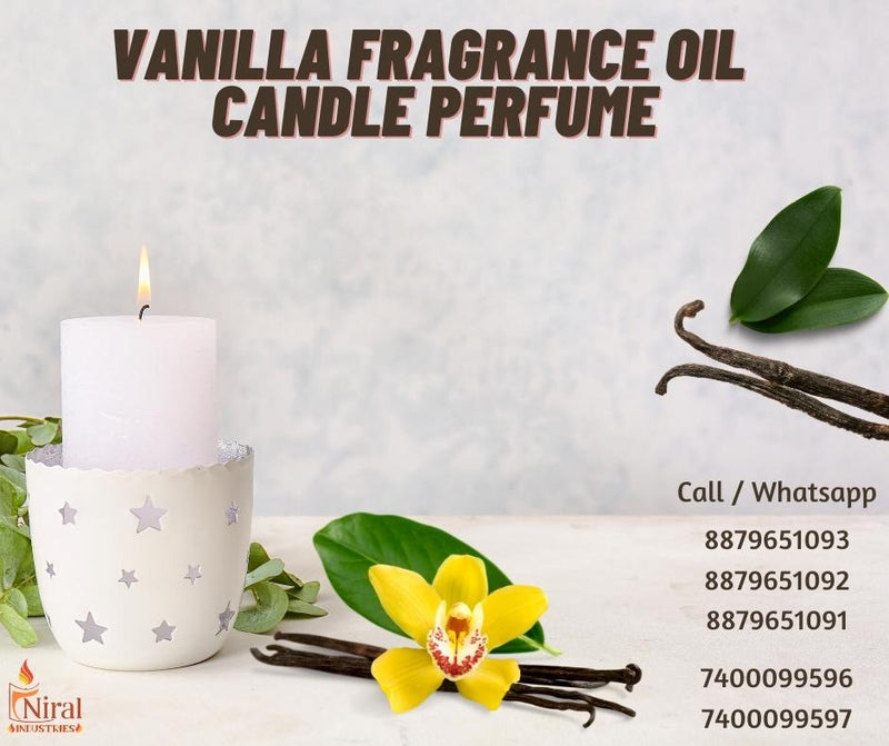 Niral’s Vanilla Candle Fragrance Oil