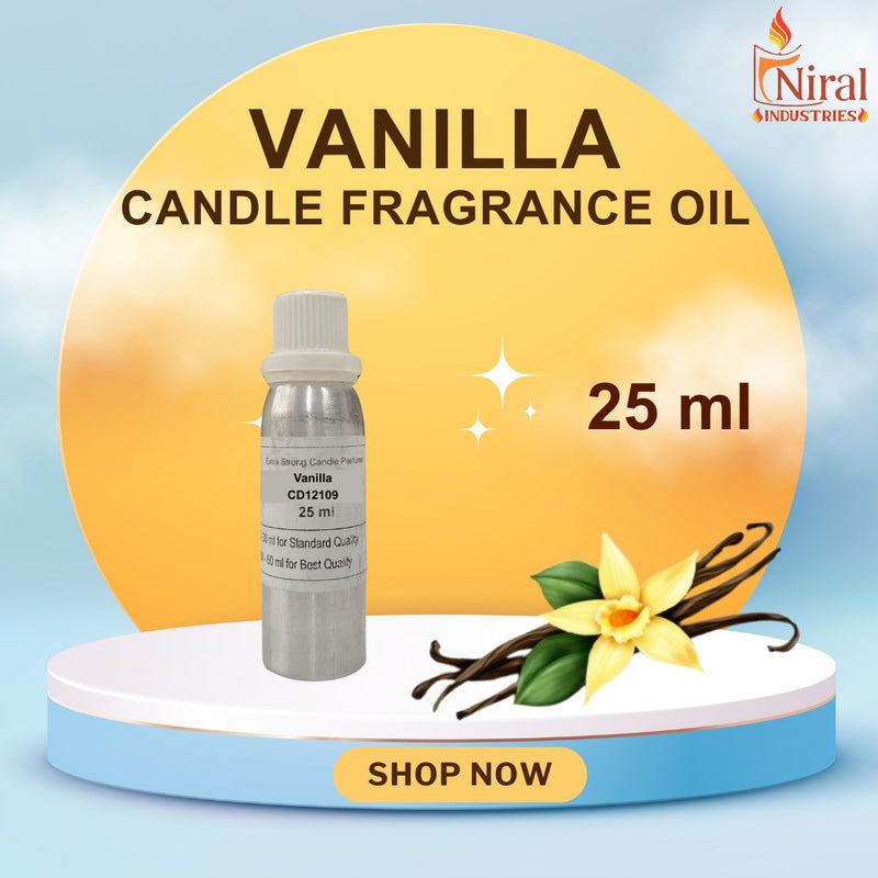 Niral’s Vanilla Candle Fragrance Oil