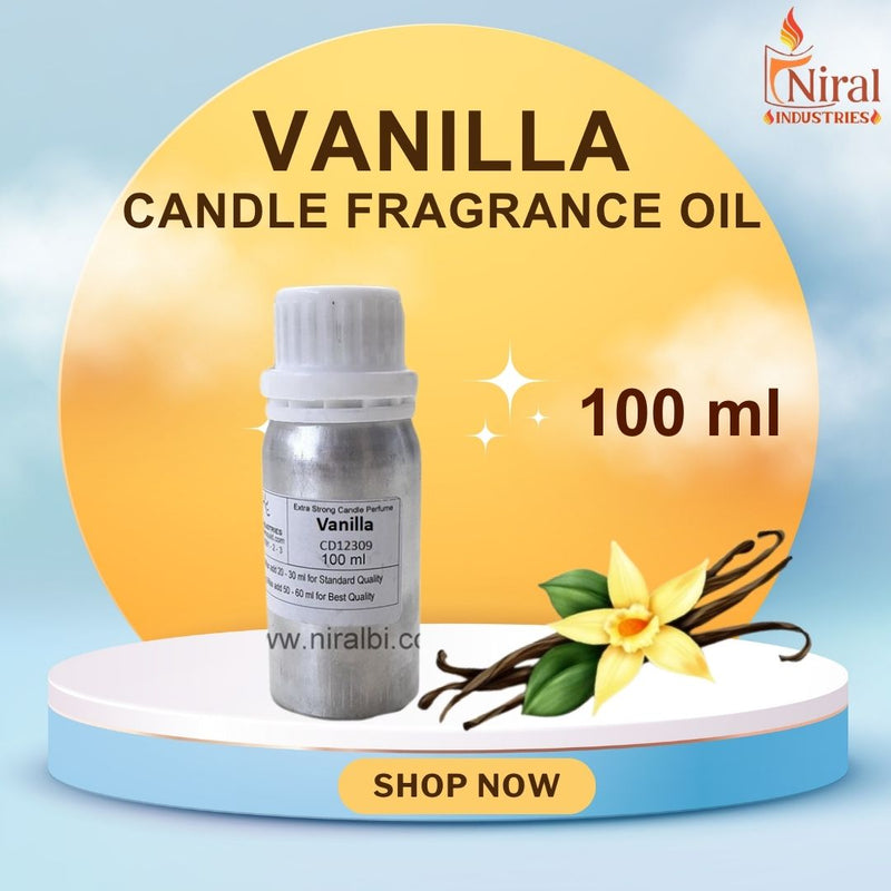 Niral’s Vanilla Candle Fragrance Oil