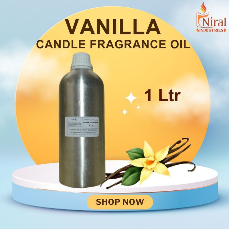 Niral’s Vanilla Candle Fragrance Oil