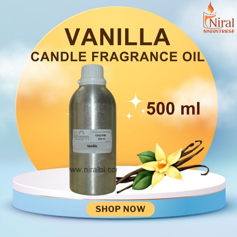 Niral’s Vanilla Candle Fragrance Oil