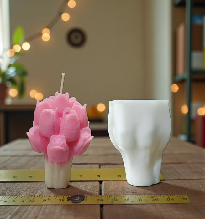 Tulip Bouquet Candle Mould -HBY1035 Niral Indutries