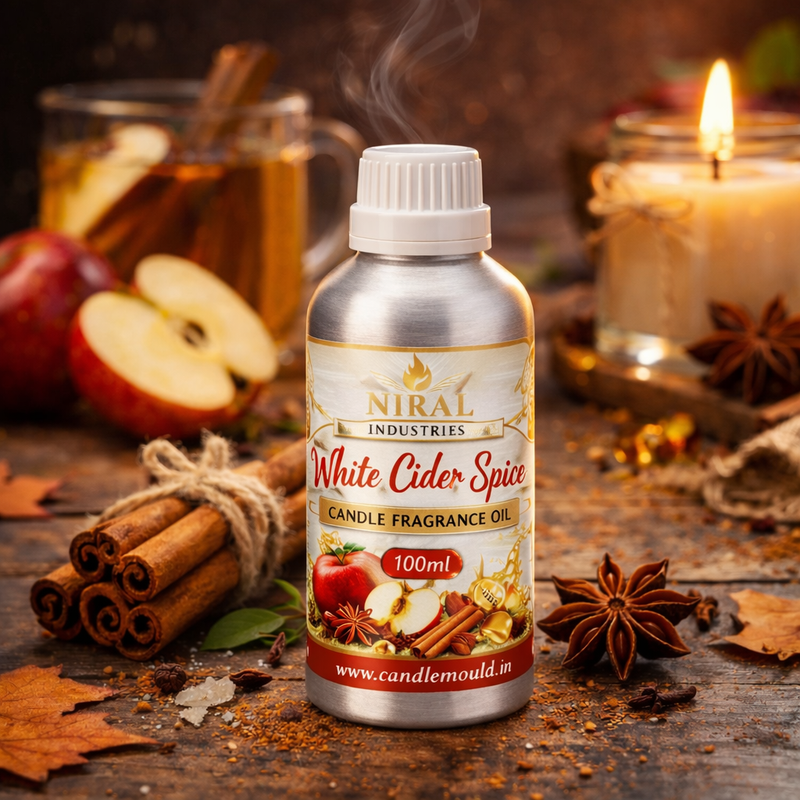 Niral’s White Cider Spice Candle Fragrance Oil