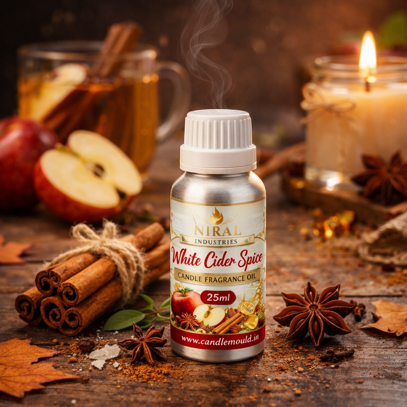 Niral’s White Cider Spice Candle Fragrance Oil