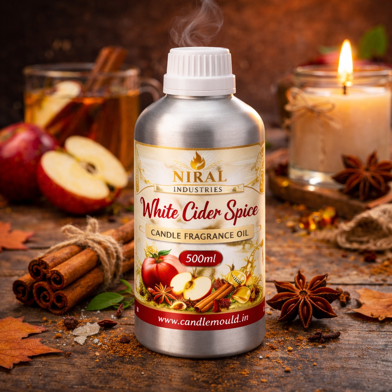 Niral’s White Cider Spice Candle Fragrance Oil