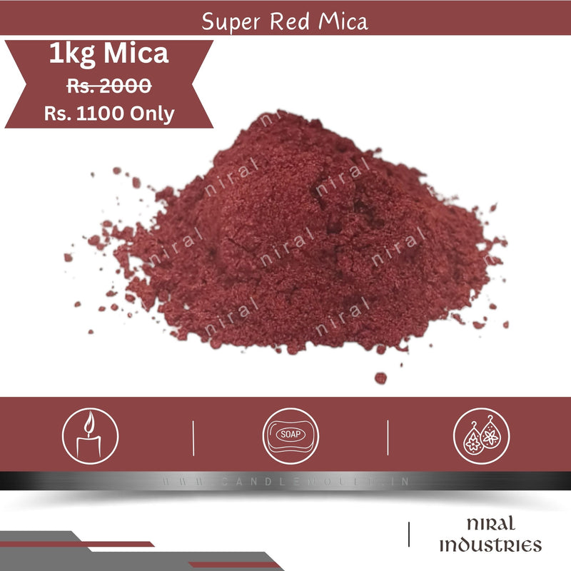 Super Red Mica Colour Niral industries