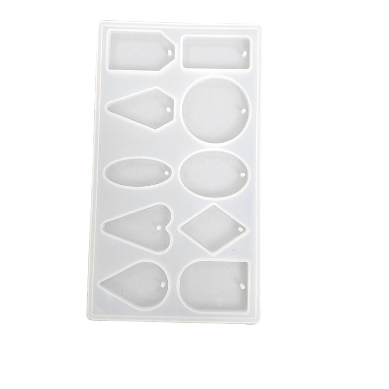 Jewelry / Earring Resin Earring Set 4 Pc Mould - RC71203 Niral industries
