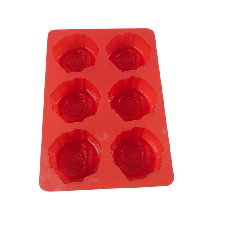 6 Cavity Rose 100gm Mould -SP32706 Niral Industries