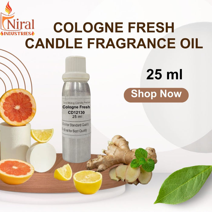 Niral’s Cologne Fresh Candle Fragrance Oil