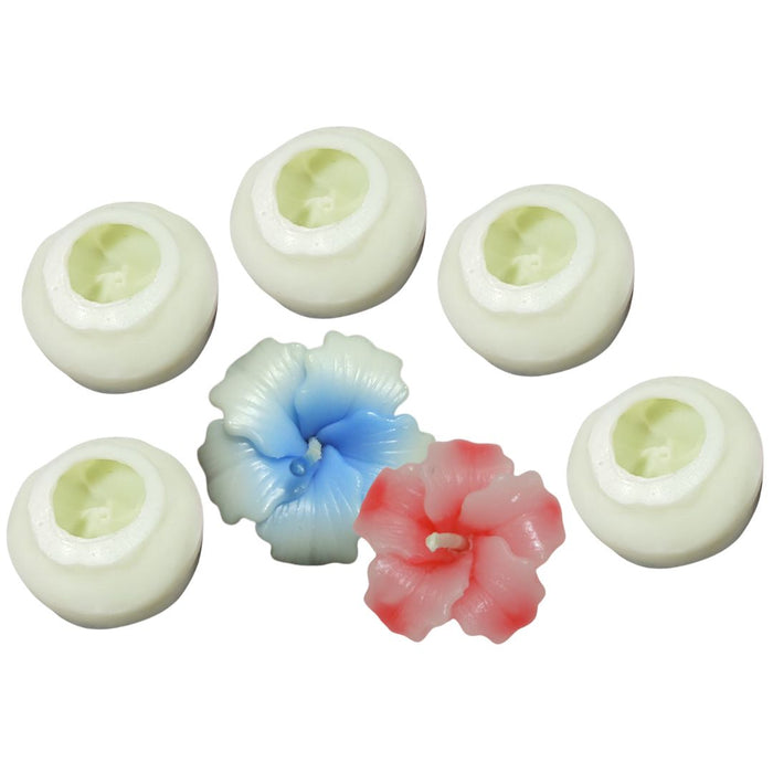 Periwinkle Flower Candle Mould HBY183, Niral Industries.