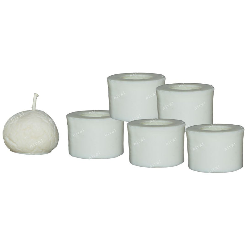 Niral Industries Tempting Rasgulla Silicone Candle Mould