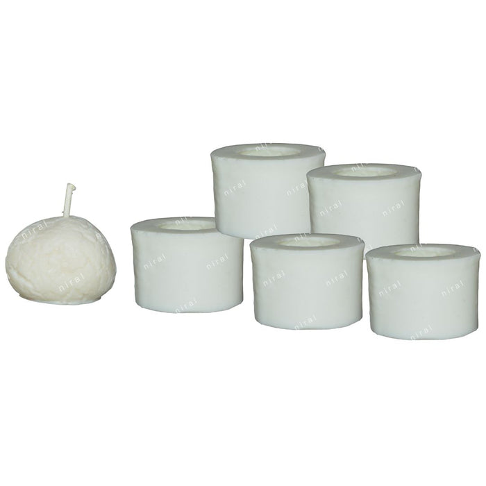 Niral Industries Tempting Rasgulla Silicone Candle Mould