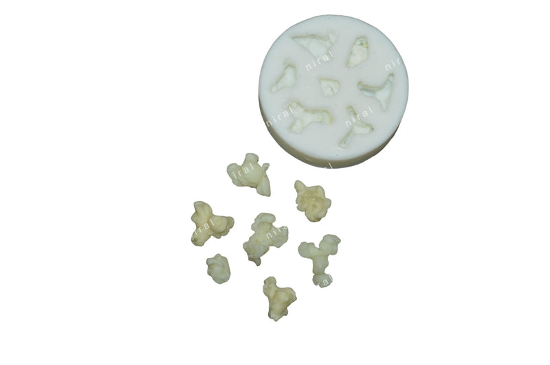 Niral Industries Silicone 7 Cavities Popcorn Mould. HCM21242