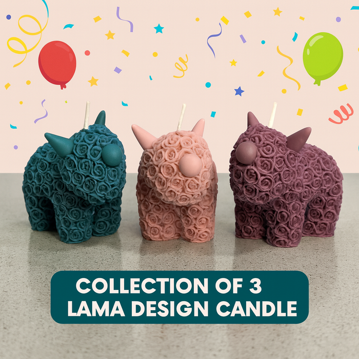 Rosie Posie Rhino Silicone Candle Mold HBY963, Niral Industries