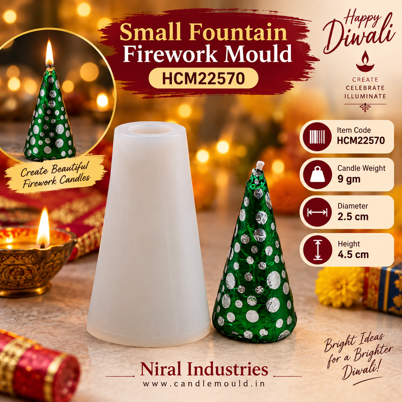 Small Fountain Firework Mould, HCM22570