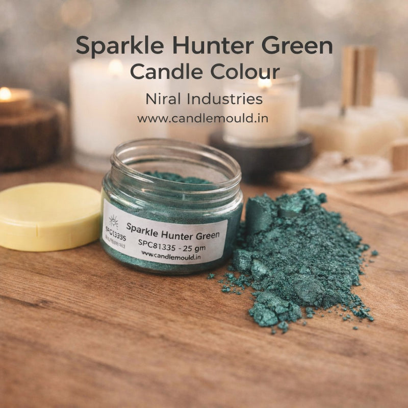 Sparkle Hunter Green Mica 25 gm SP38140 Niral Industries