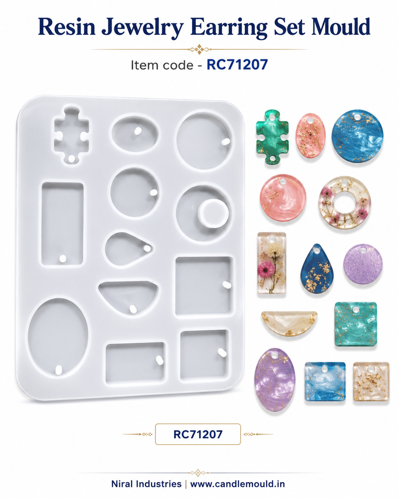 Resin Jewelry Earring Set Mould - RC71207 Niral Industries