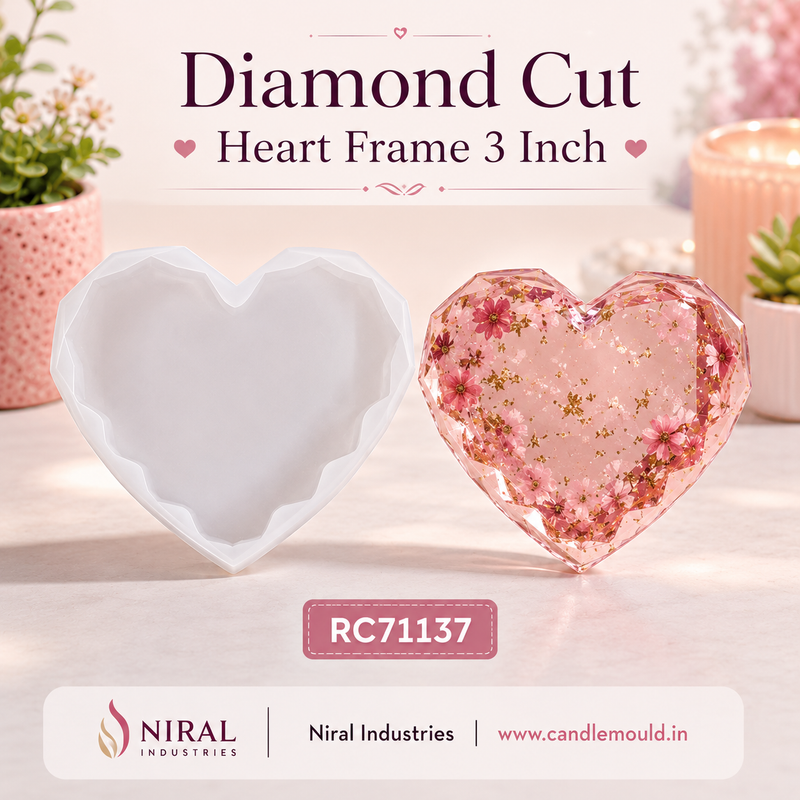 Diamond Cut Heart - RC71137 Niral industries