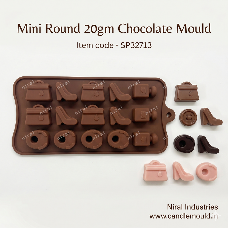 Mini Round 20gm Chocolate Mould SP32713 Niral Industries
