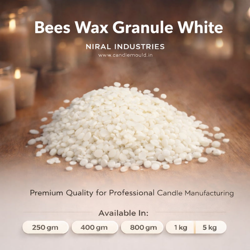 Niral's Bees Wax Granules (White)
