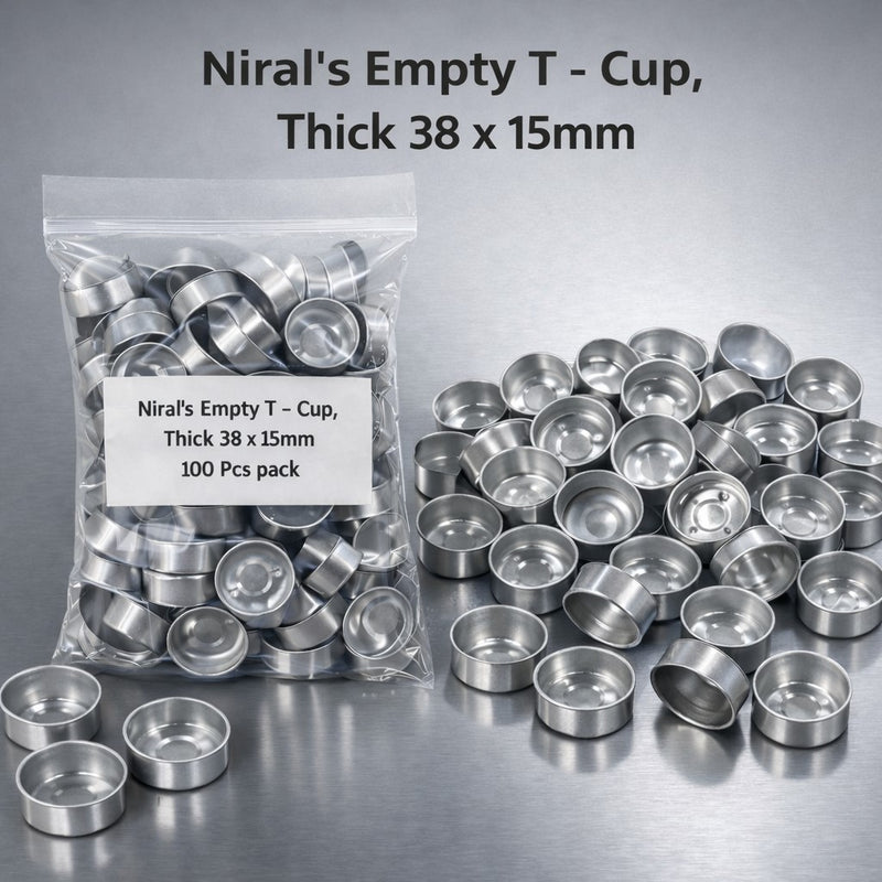 Niral's Empty T - Cup, Thick 38 x 15mm