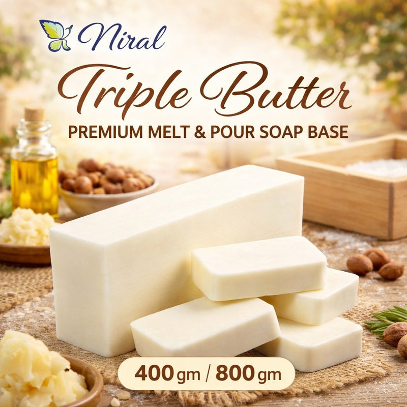 Niral Triple Butter Premium Melt & Pour Soap Base