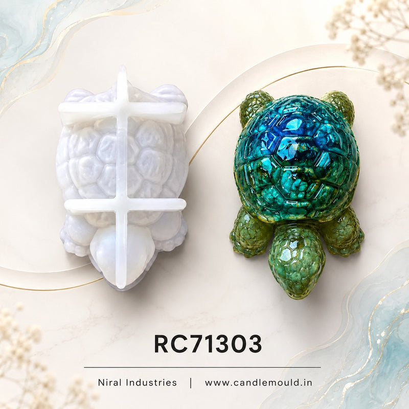 Good Luck Tortoise Resin Mold -RC71303